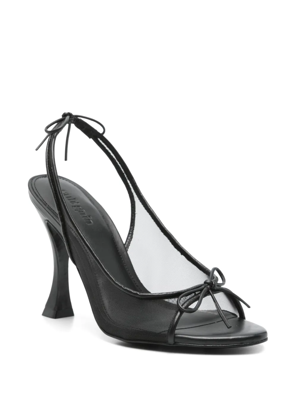 Cult Gaia 10mm Cici Slingback Pumps In Black