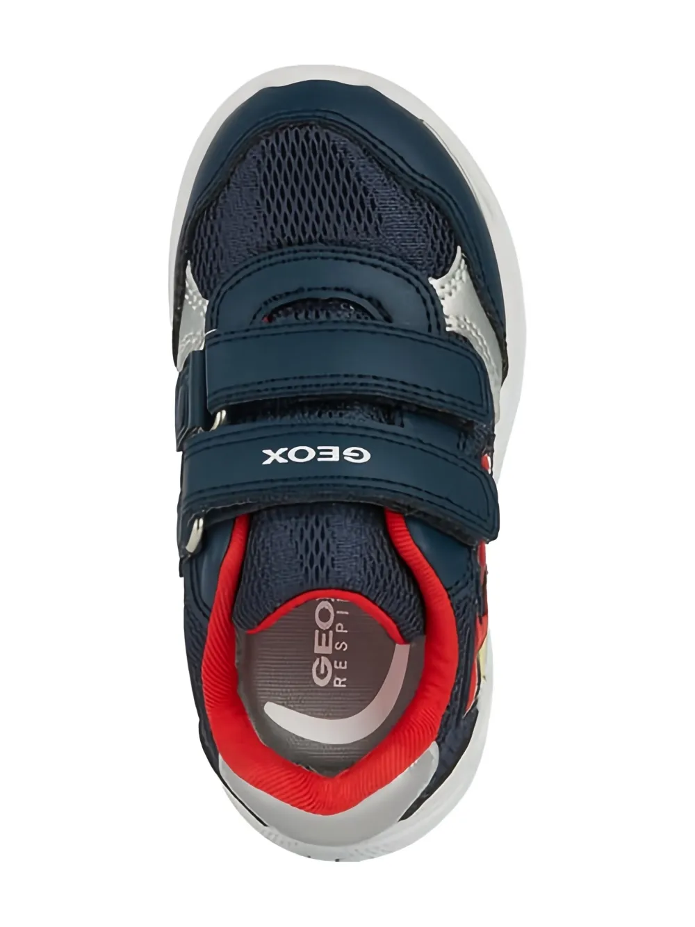 Geox Sprintye Shark-appliqué Sneakers In Blue