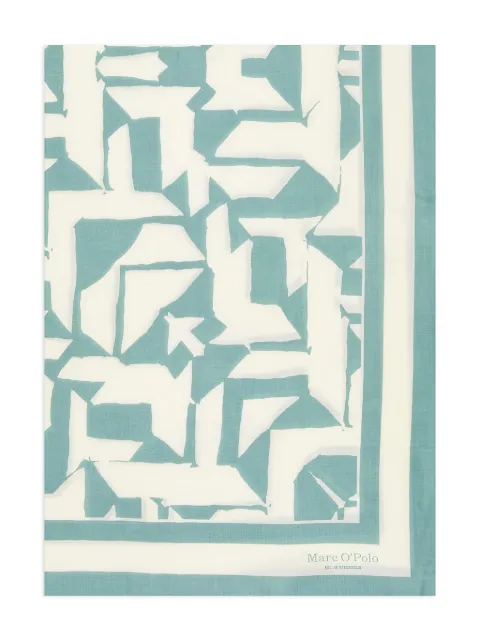 Marc O'Polo abstract-print scarf