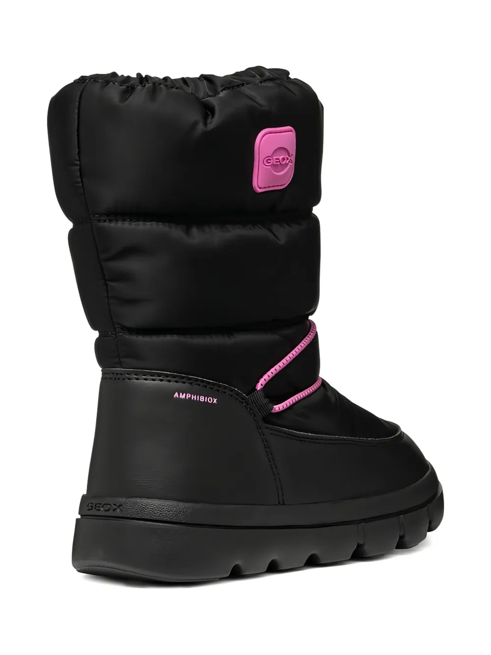 Geox Kids padded ankle boots Black