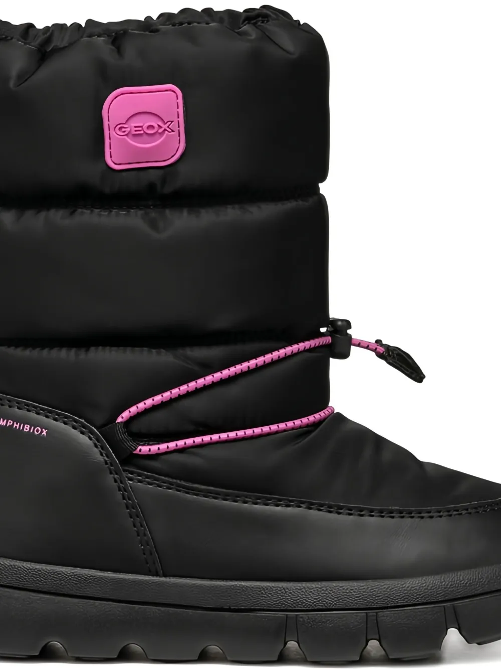 Geox Kids padded ankle boots Black