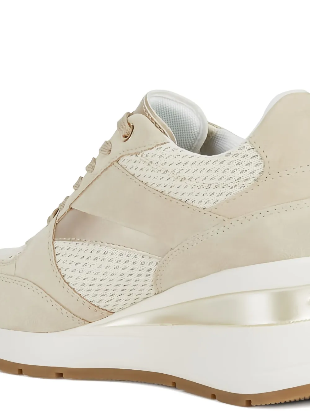 Geox Zosma mesh panels sneakers Neutrals
