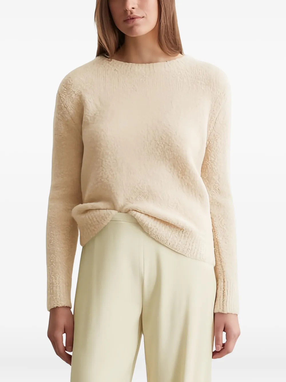 Marc O'Polo textured round-neck sweater | Knitted Sweaters | Image 2