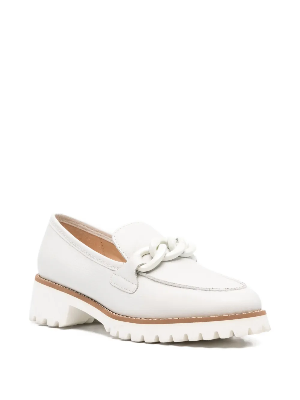 ARA 35mm Kent chain-detail loafers Neutrals