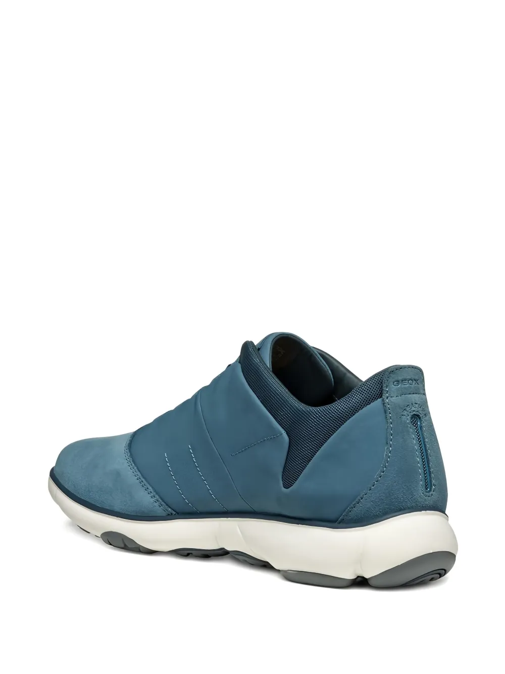 Geox Nebula leather mesh trainers Blue