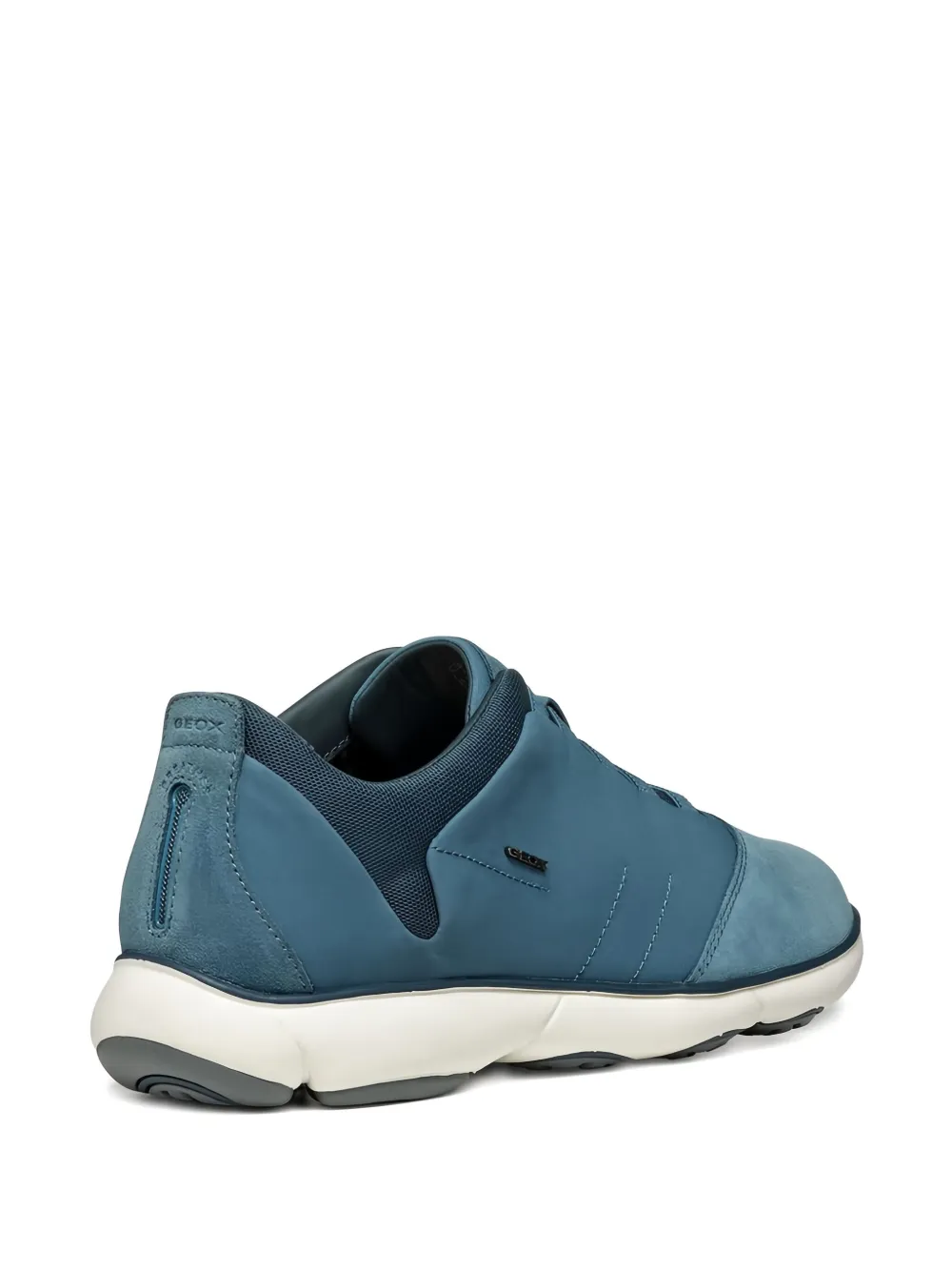 Geox Nebula leather mesh trainers Blue