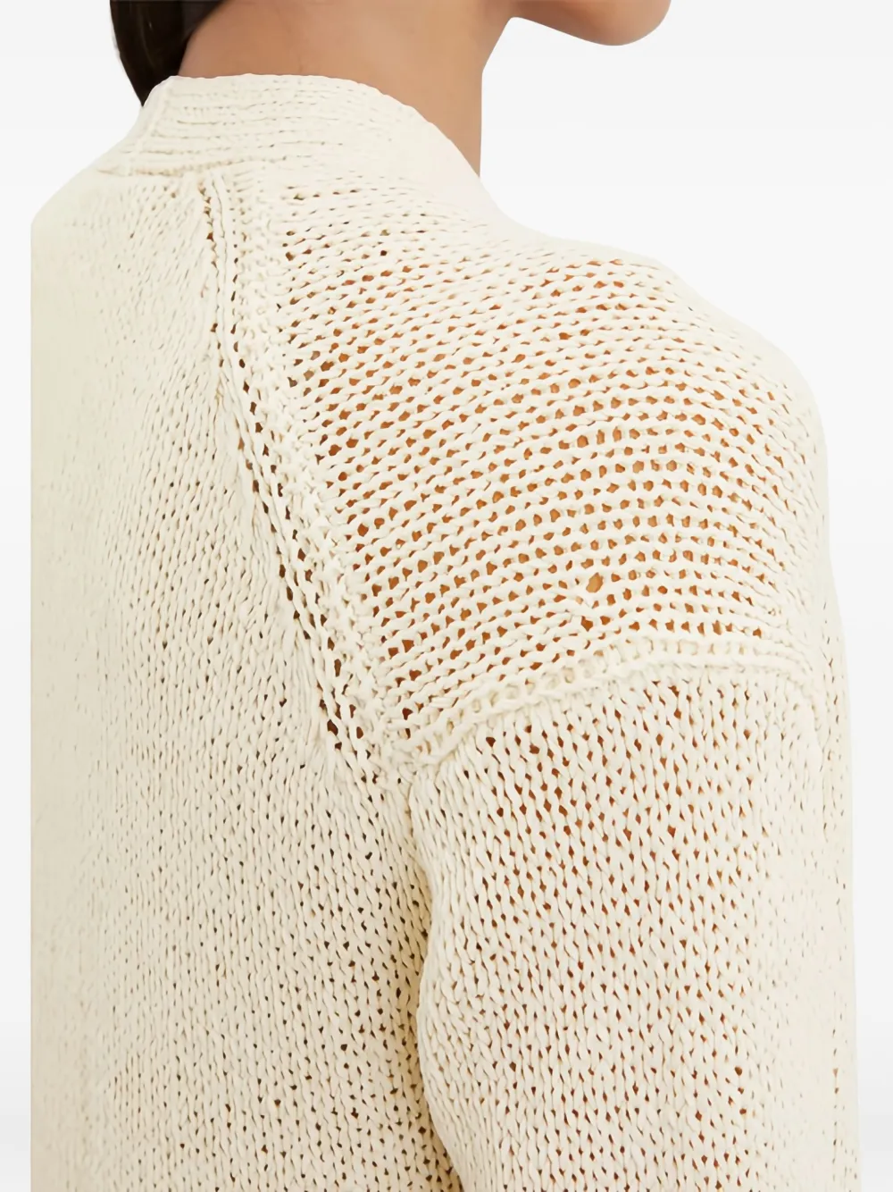 Marc O'Polo Vest met open voorkant Beige