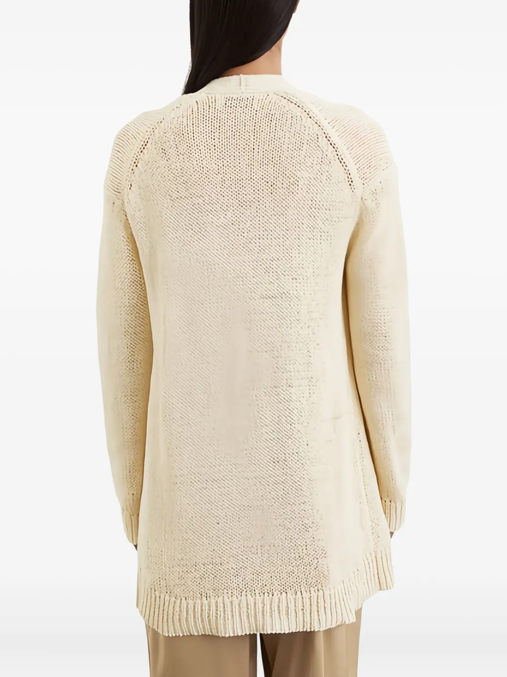 Marc O'Polo Vest met open voorkant Beige