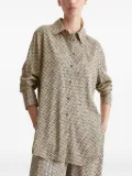 Marc O'Polo patterned button-up shirt - Neutrals