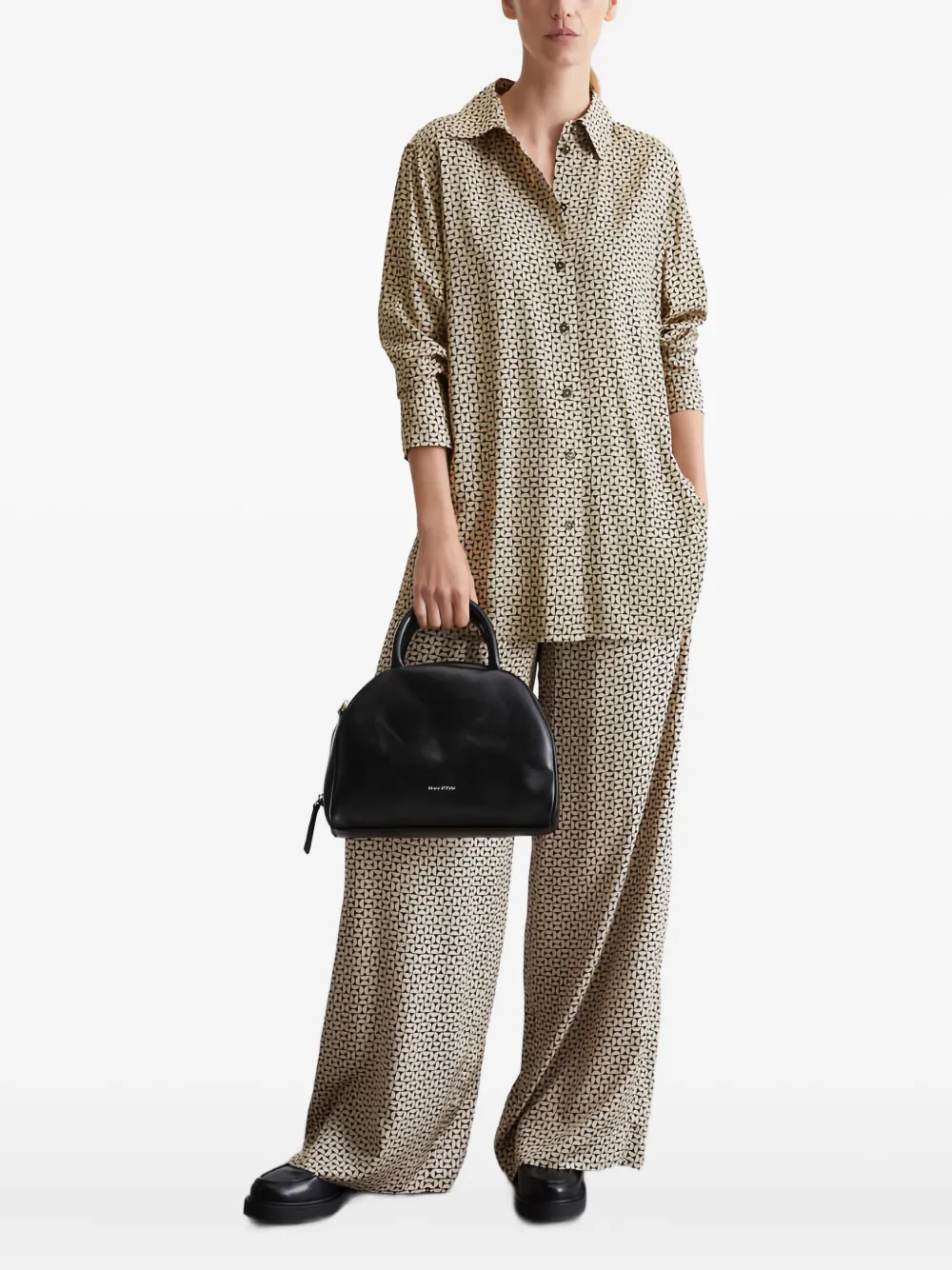 Marc O'Polo patterned button-up shirt | Shirts | Image 2