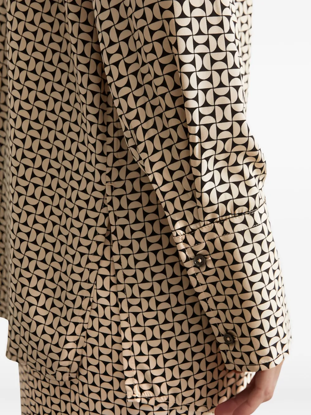 Marc O'Polo Blouse met patroon Beige