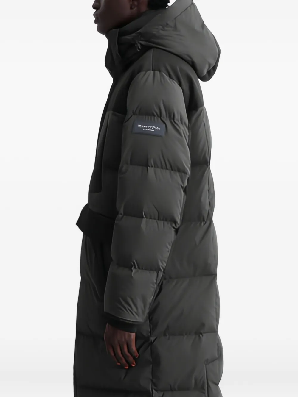 Marc O'polo Hooded Padded Parka In Gray