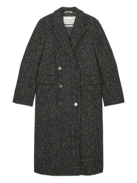 Marc O'Polo double-breasted textured coat