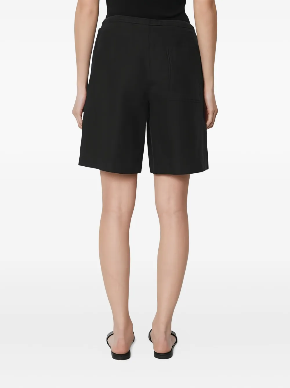 Marc O'Polo Shorts met trekkoordtaille Zwart