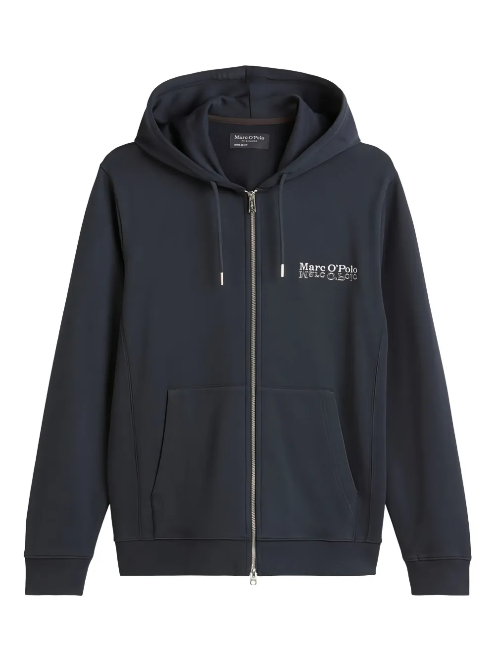 Marc O'Polo Hoodie met rits Blauw