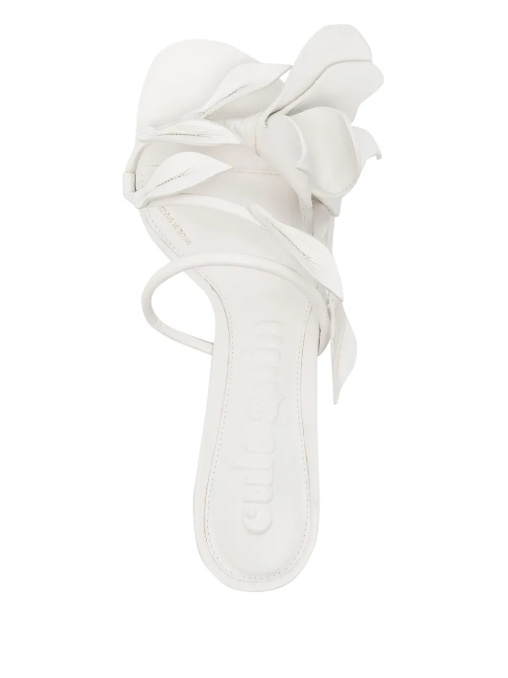 Cult Gaia 50mm Colette sandals White