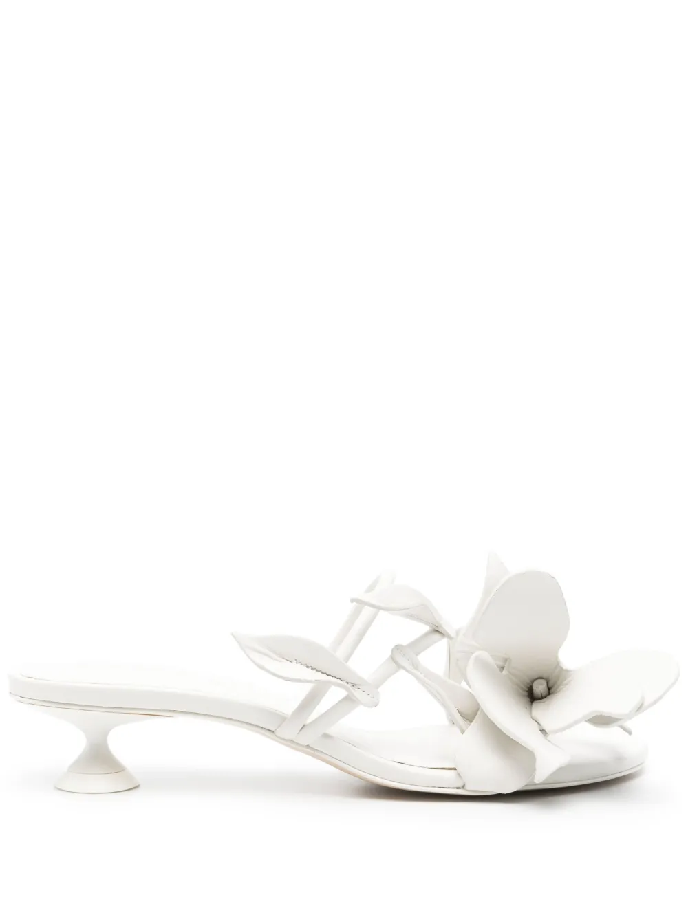 Cult Gaia 50mm Colette sandals White