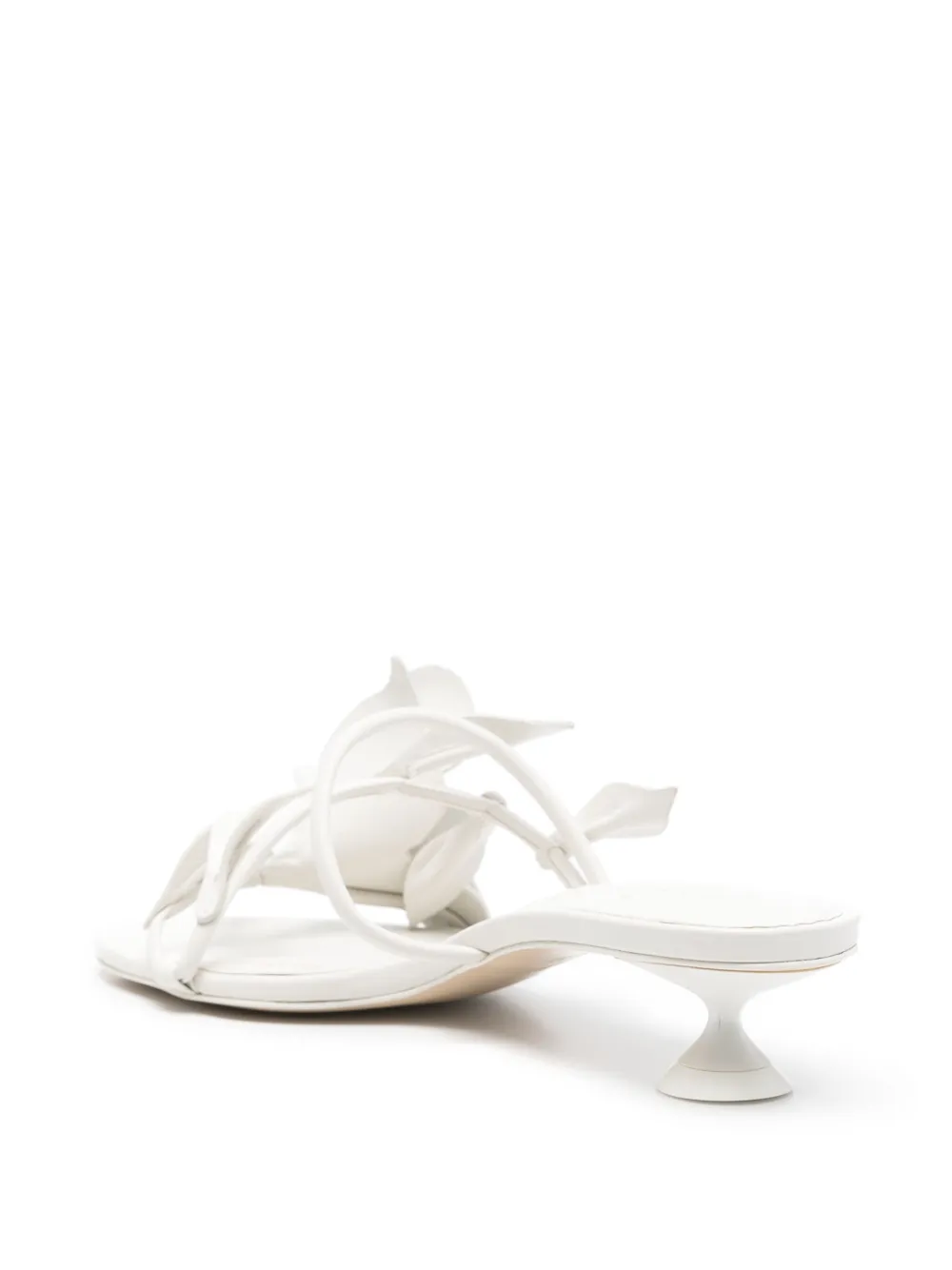 Cult Gaia 50mm Colette sandals White