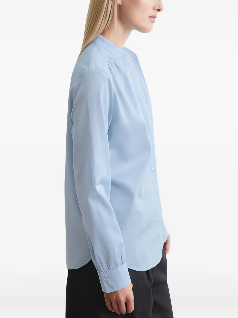 Marc O'Polo Button-up blouse Blauw