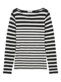 Marc O'Polo striped long-sleeve top - White
