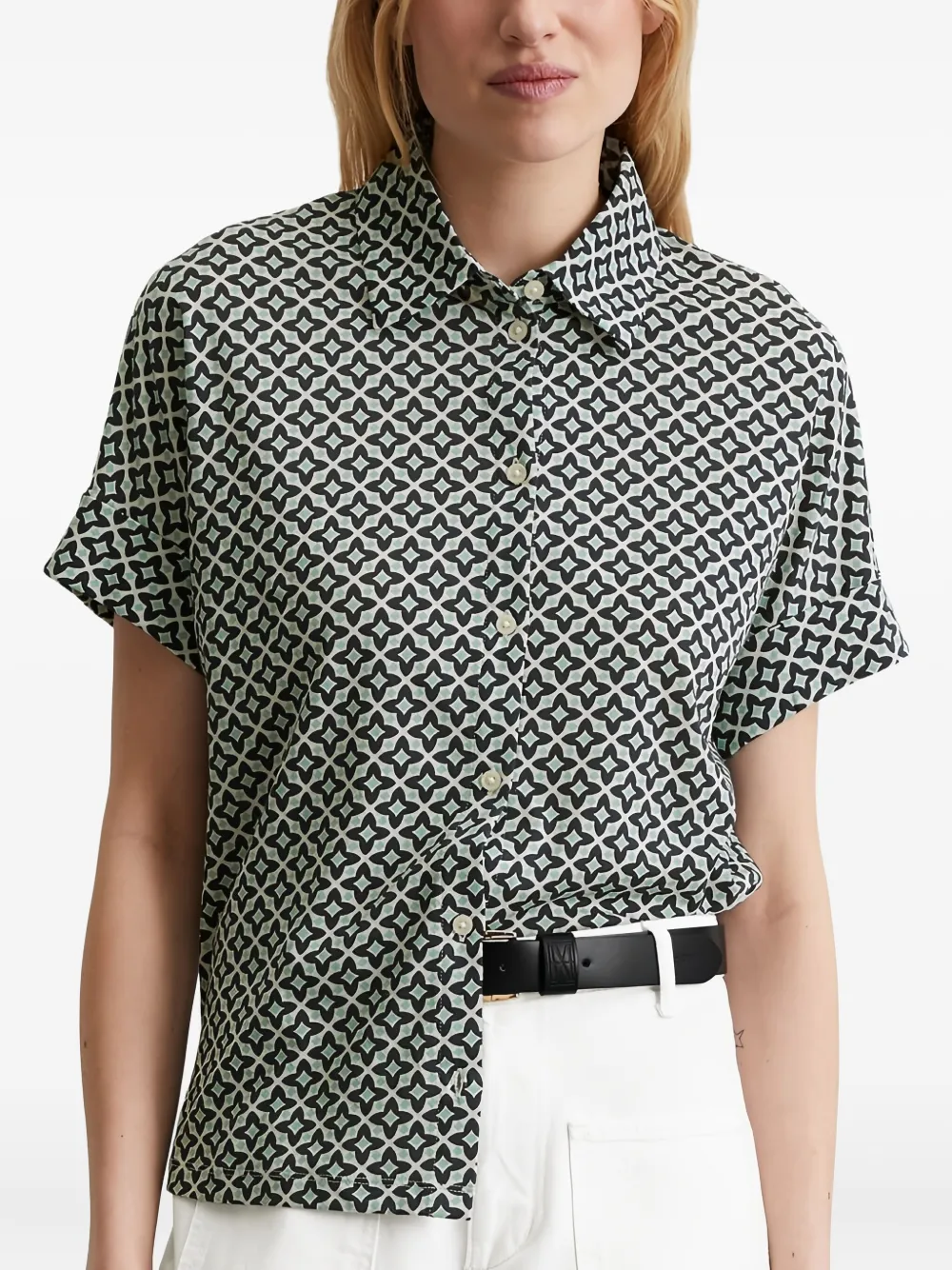 Marc O'Polo printed short-sleeve shirt | Shirts | Image 2