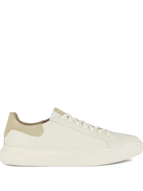 Geox Deiven leather panelled sneakers
