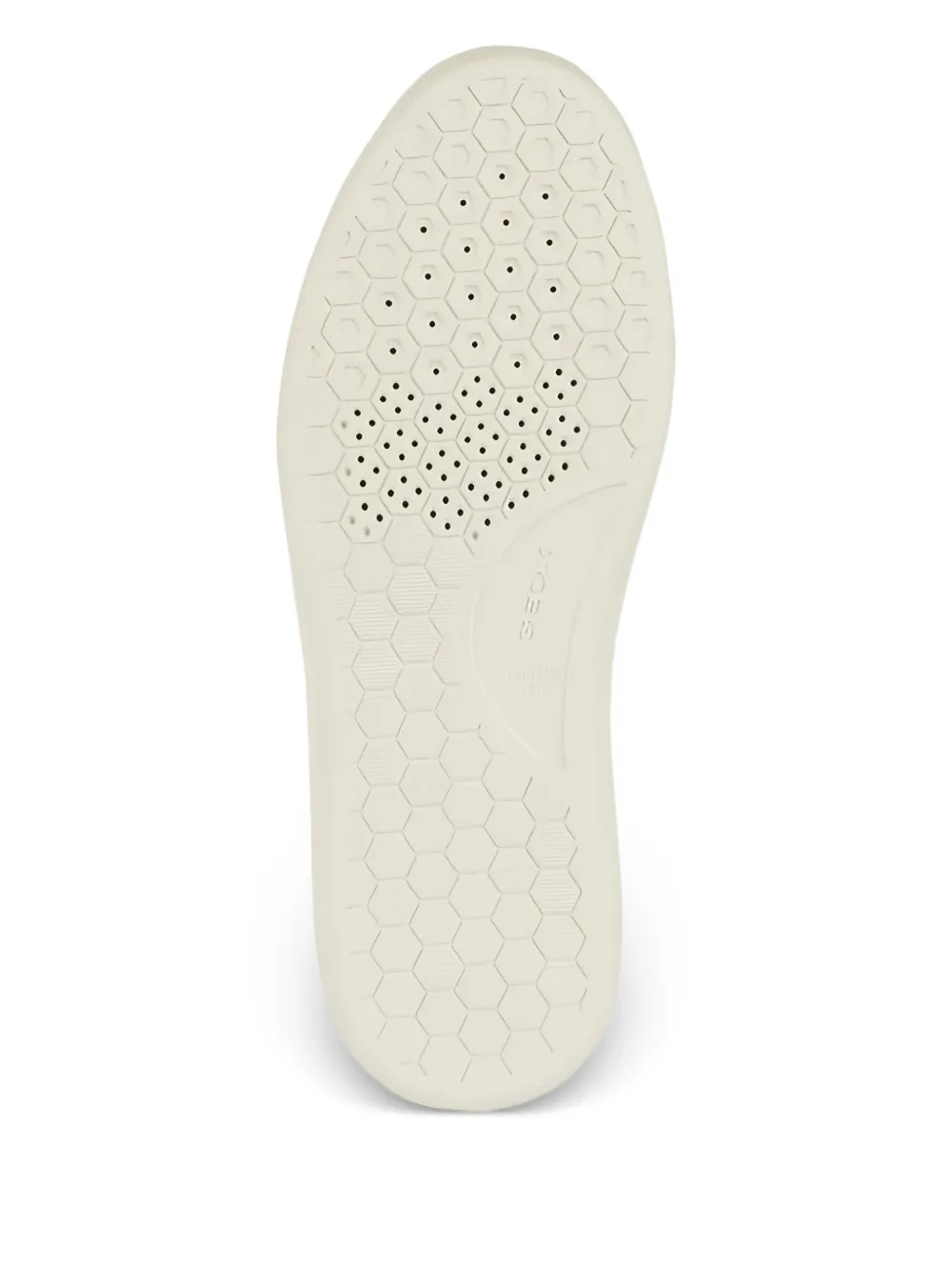 Geox Deiven leather panelled sneakers White