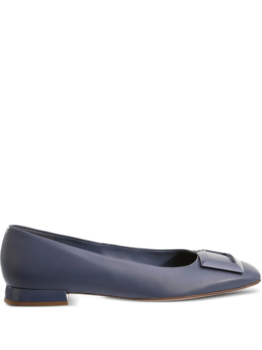 Hogl Coco buckle-embellished ballet flats | Blue | Image 1
