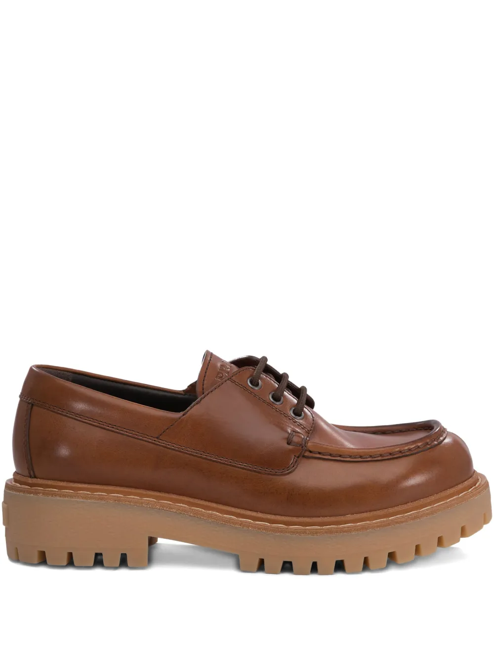 Prada derbyskor i läder | brun | Image 1