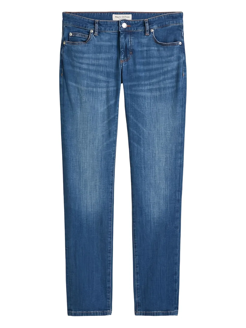 Marc O'Polo Jeans met logopatch Blauw