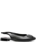 Hogl Jacky slingback flat pumps - Black