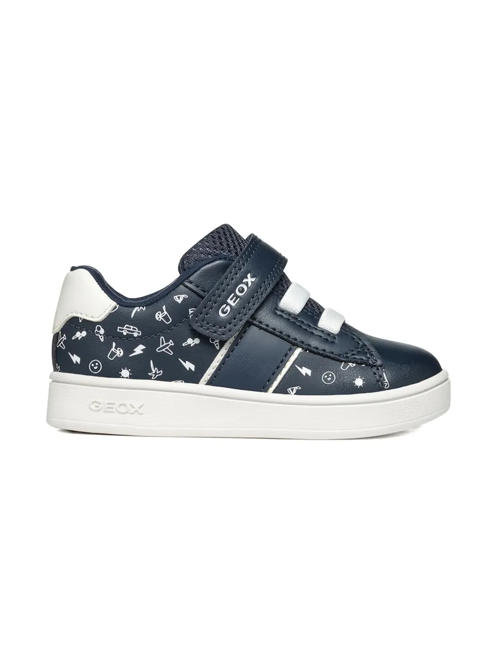 Geox Kids Eclyper patterned sneakers | Blue | Image 1