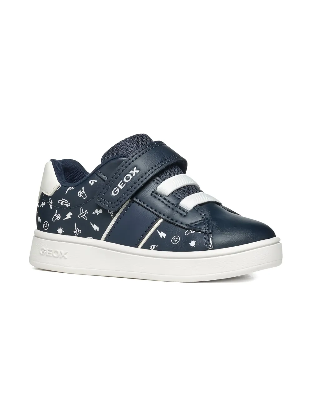 Geox Kids Eclyper patterned sneakers | Teen Boy Shoes | Image 2