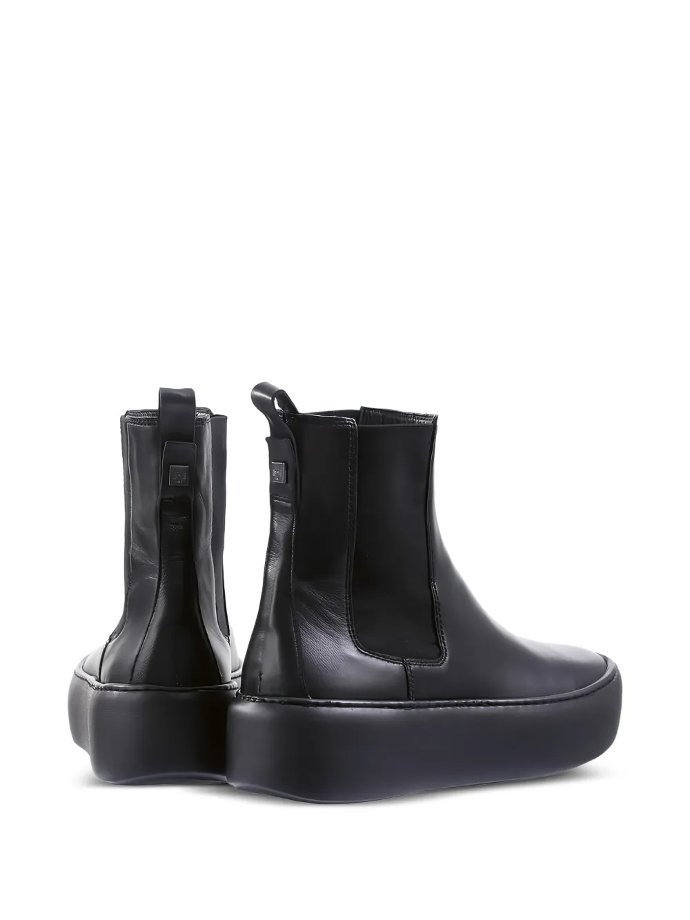 Hogl Connor platform Chelsea boots Black