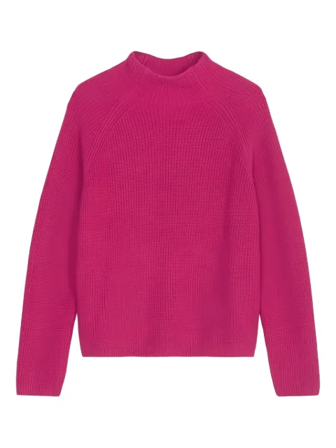 Marc O'Polo suéter tejido de canalé con cuello de tortuga