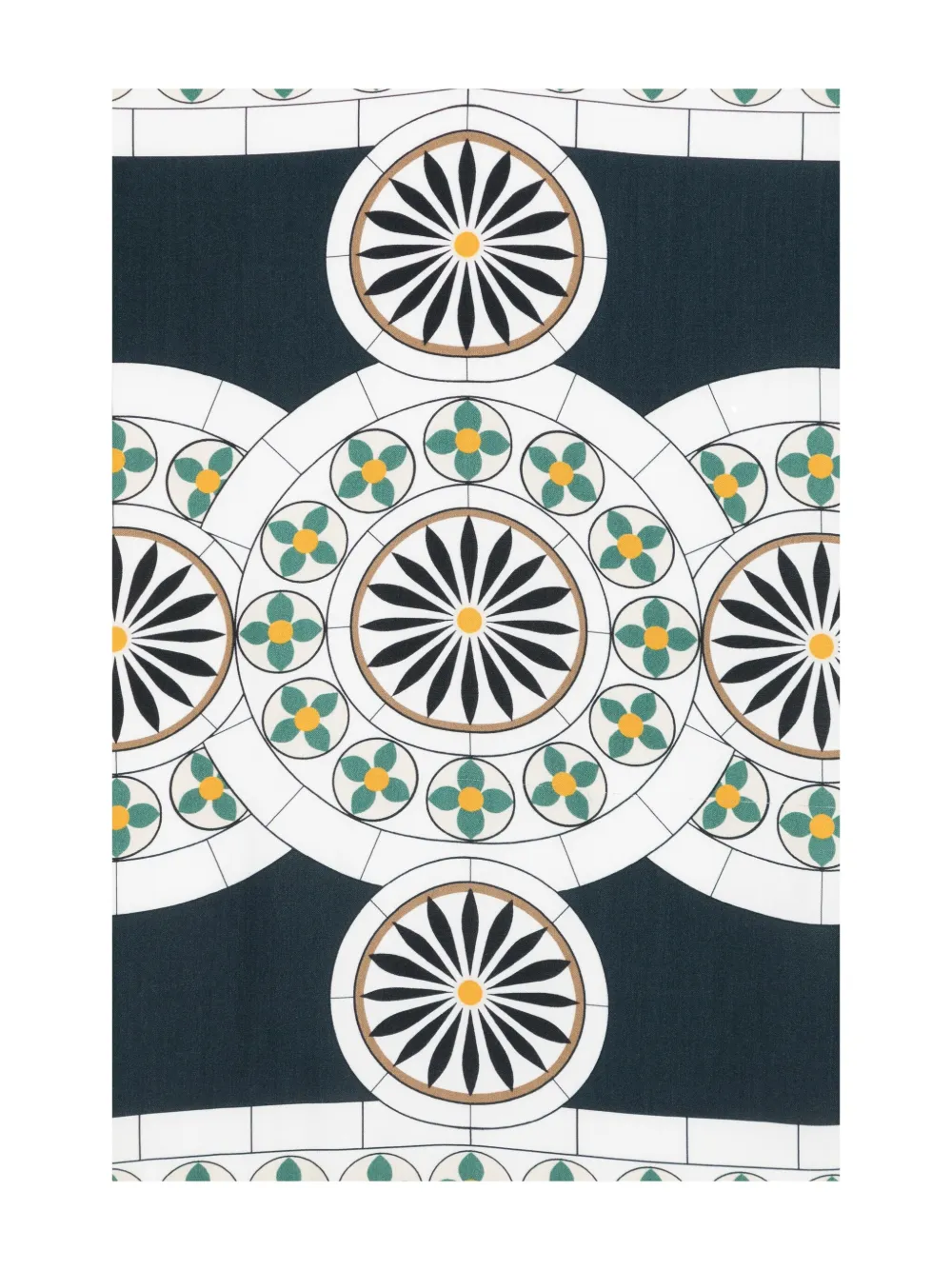 Marc O'polo Geometric-pattern Scarf In White