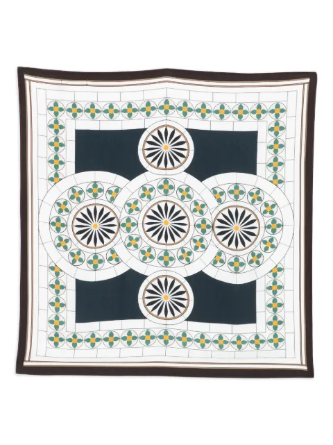 Marc O'Polo mascada con motivo geométrico