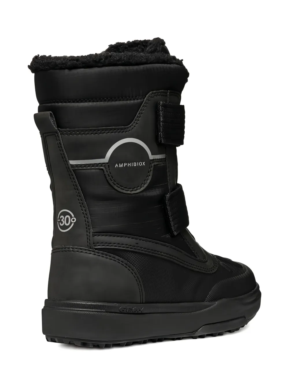 Geox Kids Bunshee embellished snow boots Black