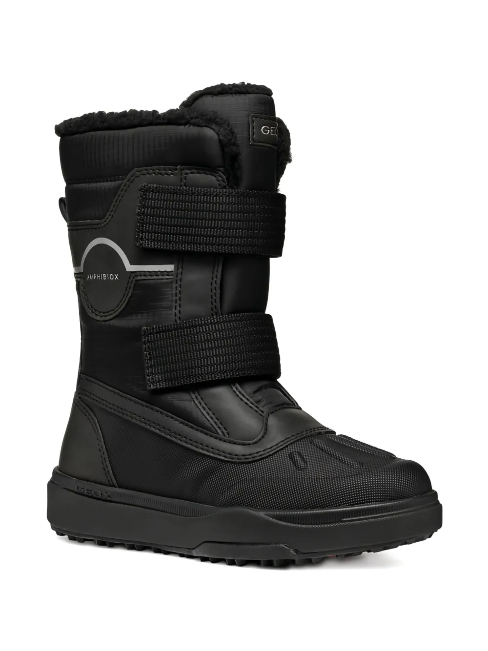 Geox Kids Bunshee embellished snow boots Black