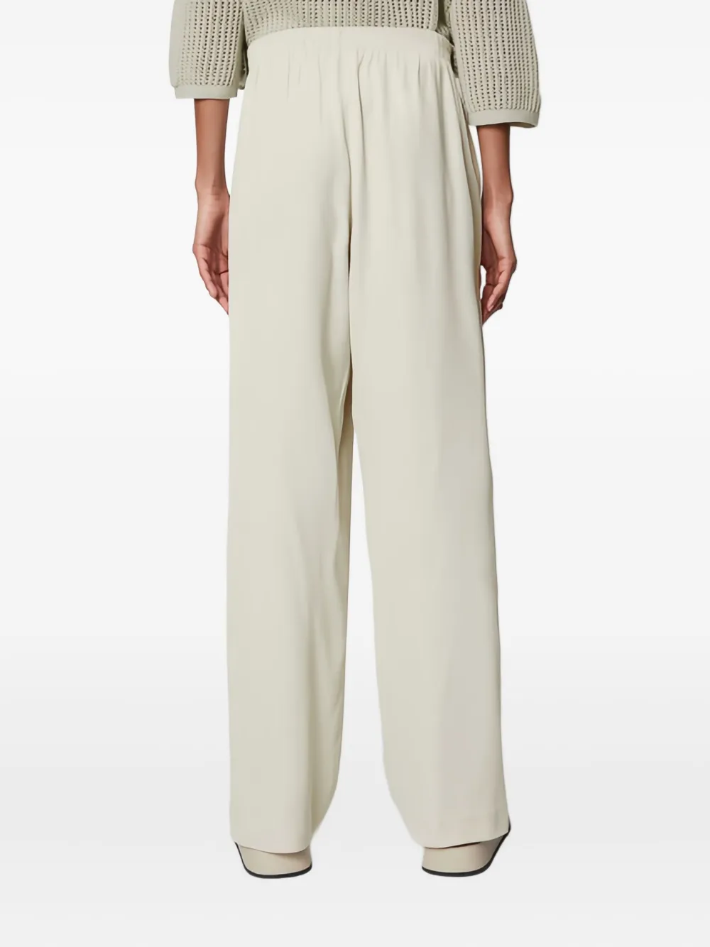 Marc O'Polo Broek met elastische taille Grijs