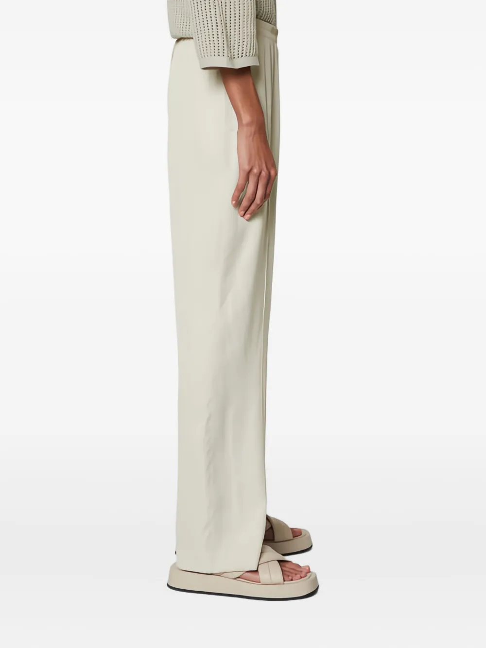 Marc O'Polo Broek met elastische taille Grijs