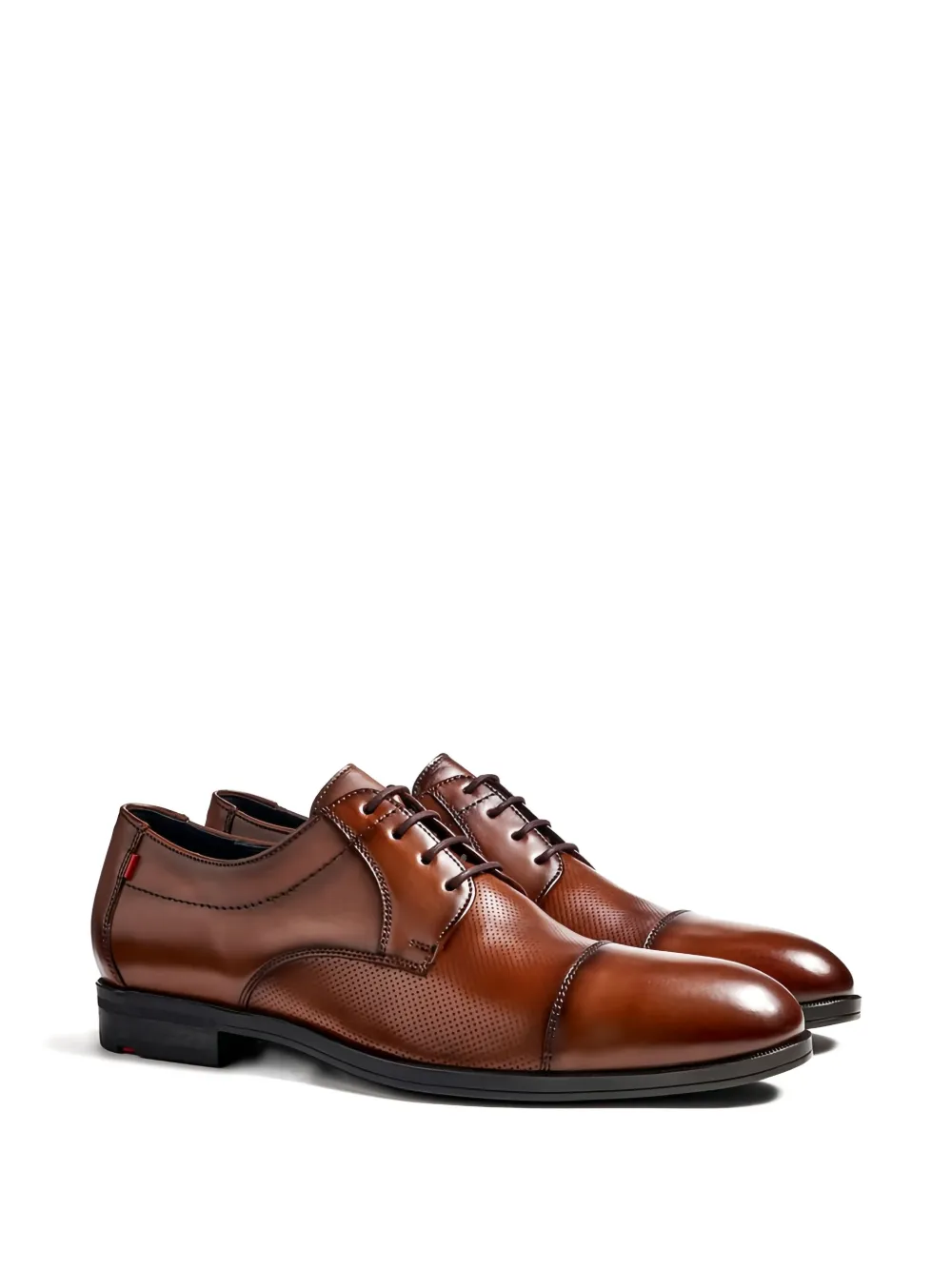 Lloyd Folco perforated leather Derby shoes | Derby Shoes | Image 2
