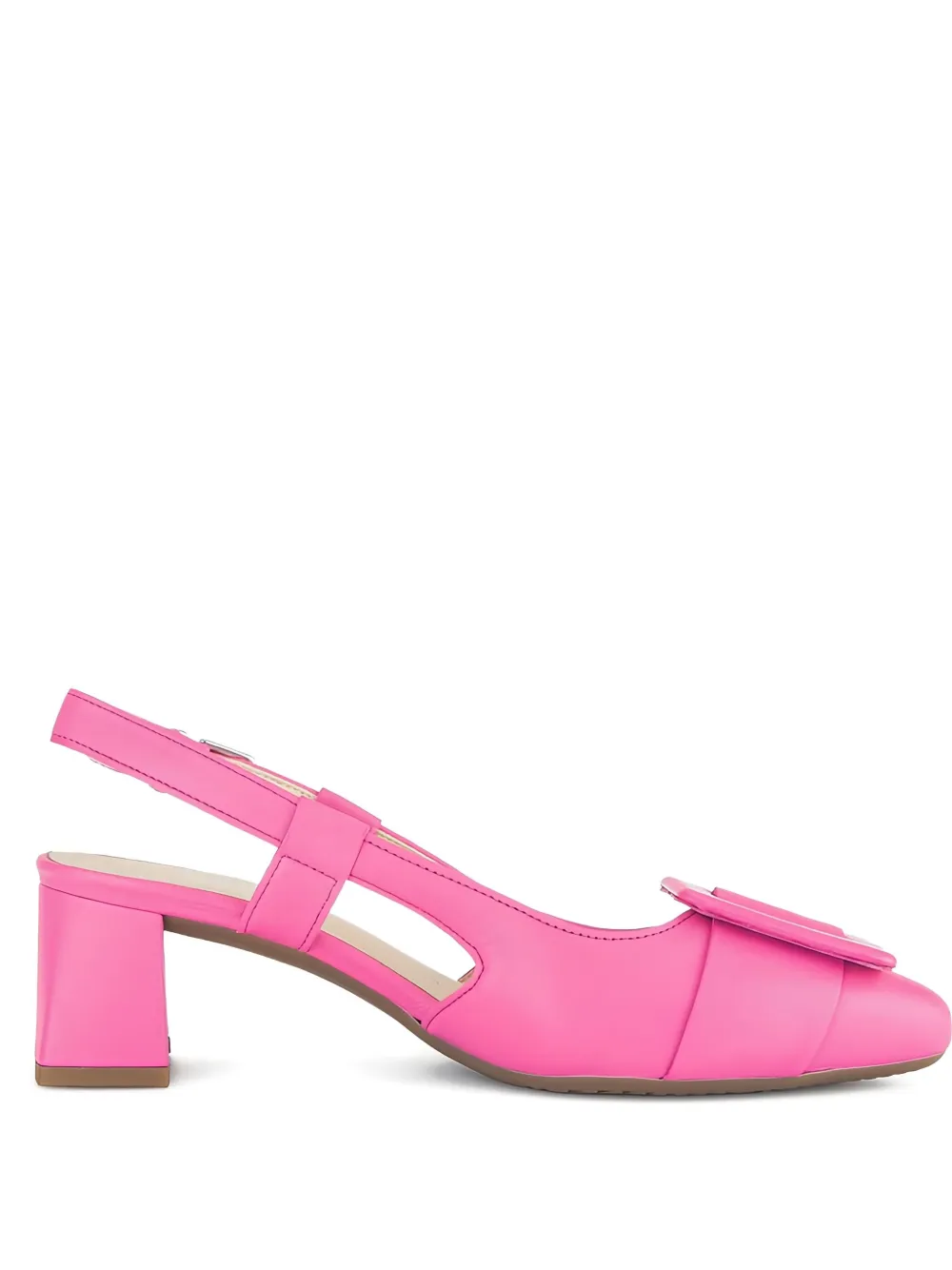 GABOR block-heel slingback pumps Pink