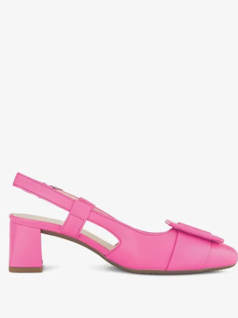 GABOR block-heel slingback pumps