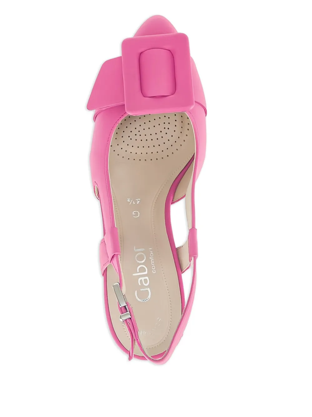 GABOR block-heel slingback pumps Pink