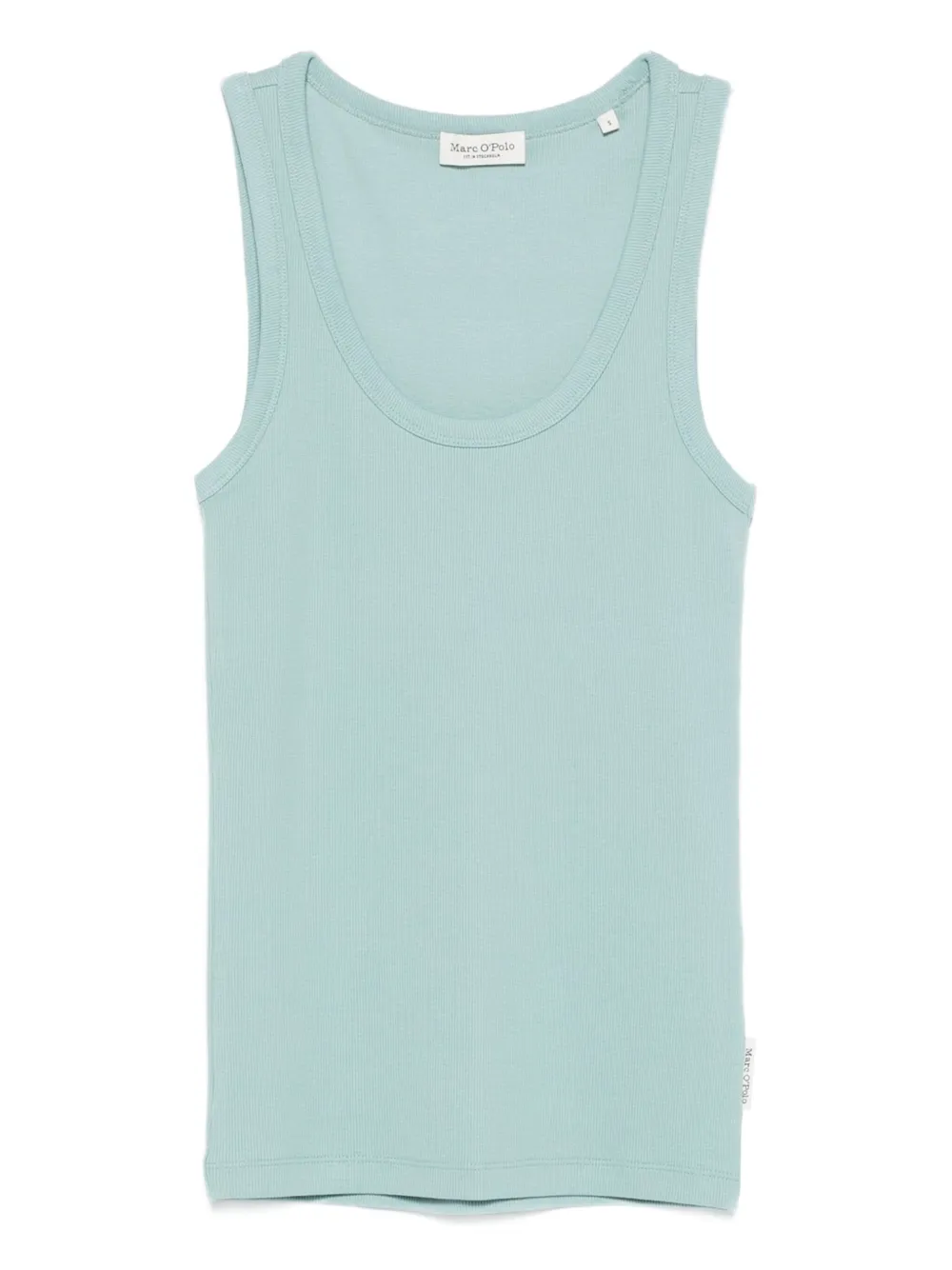 scoop-neck vest top