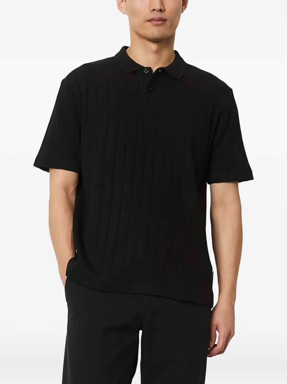 Marc O'Polo ribbed short-sleeves polo shirt | Image 2