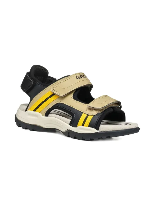 Geox Garçon J Borealis Boy Sandales Bout Ouvert Respirantes