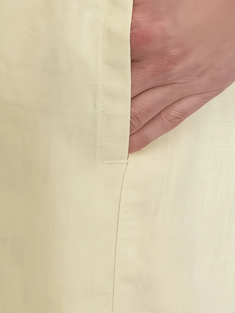 Marc O'Polo Elastische broek Geel
