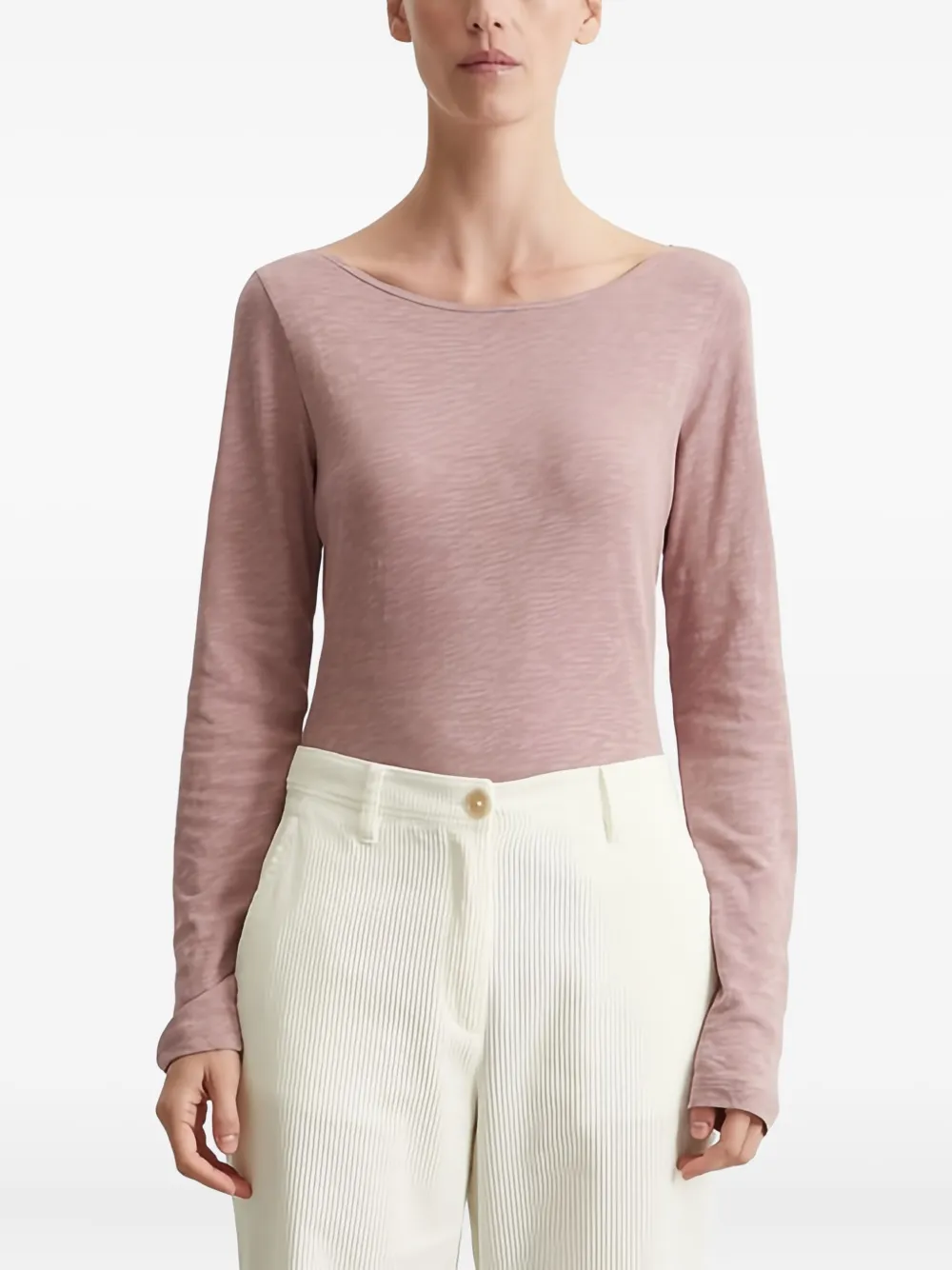 Marc O'Polo long-sleeve boat-neck top | T-Shirts & Jersey Shirts | Image 2